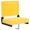 Flash Furniture Yellow Stadium Chair XU-STA-YL-GG