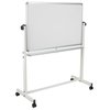 Flash Furniture White Board, 45.25W x 54.75H YU-YCI-001-GG
