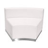 Flash Furniture 8 pcs. Living Room Set, 25-1/4" to 49" x 27", Upholstery Color: White ZB-803-430-SET-WH-GG