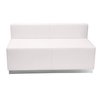 Flash Furniture 6 pcs. Living Room Set, 25-1/4" to 25-1/2" x 27", Upholstery Color: White, Series: Alon ZB-803-640-SET-WH-GG