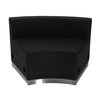 Flash Furniture 3 pcs. Living Room Set, 25-1/4" to 27-1/2" x 27", Upholstery Color: Black ZB-803-720-SET-BK-GG