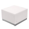 Flash Furniture 7 pcs. Living Room Set, 25-1/4" to 41-1/2" x 27", Upholstery Color: White ZB-803-870-SET-WH-GG