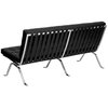 Flash Furniture Sofa, 32" x 35", Upholstery Color: Black ZB-FLASH-801-SOFA-BK-GG