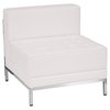 Flash Furniture 6 pcs. Living Room Set, Upholstery Color: White ZB-IMAG-SET20-WH-GG