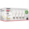 Satco Bulb, LED, 11.5W, 120V, A19, Base E26, 50K, PK4 S28770