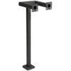 Pedestal Pro Dual Head Pedestal, 42"H, Powder Coat 42-TT