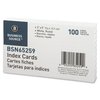 Business Source Index Card, Ruled, 3X5, We, PK10 65259BX