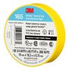3M Elec Tape, 60 ft Lx3/4 in W, 6 mil, Yellow 165YL4A