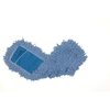 Rubbermaid Commercial 24 in L Blended Mop Head, Looped-End, Blue, Cotton/Synthetic FGJ25300BL00