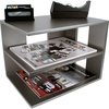 Victor Corner Shelf, Silver S1120