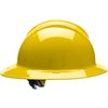 Bullard Full Brim Hard Hat, Type 1, Class E, Ratchet (6-Point), Yellow 33YLR