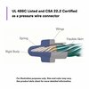 3M Twist On Wire Connector, 14-6 AWG, PK50, Width: 1.12 in B/G+BOX