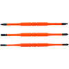 Klein Tools Screwdriver Blades, Insulated Double-End, 3-Pack 13157