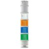 Edwards Signaling Tower Light, Steady, 12to240VDC, 70mm, Rd 270SR12240AD