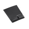 Fellowes Mousepad w/ Wrist Support, Graphite 9184001