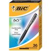 Bic Pen, Bu3, Ballpt, Medium, PK36 BU3361BK