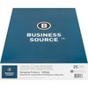 Business Source Folder, Hang, Rcyc, Ltr, 1/5 Tab, PK25 17533