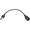Tripp Lite USB 2.0 Cable, Adapter, A-MicroB-A, M/F, 6" U052-06N-OTG-AM