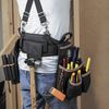 Klein Tools Black Ballistic Nylon Tool Belt, 26 Pockets, 55427 55427