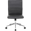 Boss BlackTask Chair, 26"L38-1/2"H, Armless, VinylSeat, B9533CSeries B9534C-BK