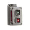 Appleton Electric Selector Switch, 2 Position, 4 Circuit SSBA2-2Q