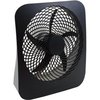 Treva/O2Cool Compact Fan, 10" dia. Blade, 2 Speed, Watts: 4.6 FD10002A