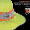 Chill-Its By Ergodyne Cooling Hat, Lime, S/M, PVA And Polyester 8935CT