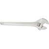 Proto Adj. Wrench, 18", 2-1/16" Cap., Chrome J718