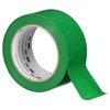 3M Vinyl Tape, Green, 2" x 36 yd., 5 mil 70006281813