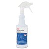 3M Liquid Glass Cleaner, 1 qt., Clear Blue, Unscented, Trigger Spray Bottle, 12 PK 59982