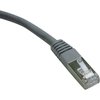 Tripp Lite Cat5e Cable, Molded, Shielded, Gray, 100ft N105-100-GY
