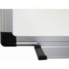 Mastervision 47-13/64"x70-51/64" Magnetic Porcelain Dry Erase Board, Aluminum Frame CR1201170MV