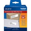 Brother Adhesive Label Tape Cartridge 1-10" x 100 ft., Black/White DK2210
