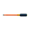 Klein Tools Insulated Slotted Screwdriver 3/8 in Round 602-8-INS