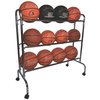 Champion Sports Basketball Cart, 41inLx17inWx41inH, Chrome BRC3