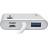 Tripp Lite USB Hub, 4 Port, Portable, Mini, Aluminum U360-004-AL