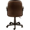 Comfort Products Desk Chair, Leather, 19- Height, Fixed Arms 60-5607M08