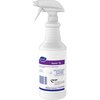 Diversey Cleaner and Disinfectant, 32 oz. Trigger Spray Bottle, Unscented, Colorless, 12 PK 4277285