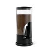 Honey-Can-Do Coffee Dispenser, 8 oz., Black/Chrome KCH-06079