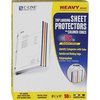 C-Line Products Color Edge Page Protector, 11 x 8.5", PK50 62000
