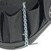 Klein Tools Tool Tote, Black, Polyester, 17 Pockets 58890