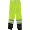 Glowear By Ergodyne Black Bottom Hi-Vis Pants, Lime, 4XL/5XL 8910BK