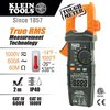 Klein Tools Clamp Meter, LCD, 600 A, 1.4 in (36 mm) Jaw Capacity, Cat IV 600V Safety Rating CL700