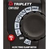 Triplett AC/DC Clamp Meter 1000A TRMS w/Cert of T CM1050-NIST