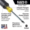 Klein Tools General Purpose Slotted Screwdriver 1/8 in Round 608-2