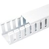 Panduit Wire Duct, Wide Slot, White, 3.25 W x 4 D G3X4WH6