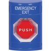 Safety Technology International Emergency Exit Push Button, Key-To-Reset SS2402EX-EN