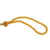 Champion Sports Tug of War Rope, Yellow/50ft Long Looped TWR50