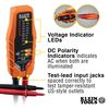 Klein Tools Electronic AC/DC Voltage Tester, 12 to 600V ET60