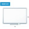 Mastervision 48"x72" Magnetic Steel Planning Board, Aluminum Frame GA27109830A